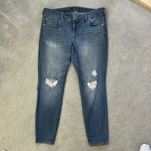 Torrid Distressed Jeggings